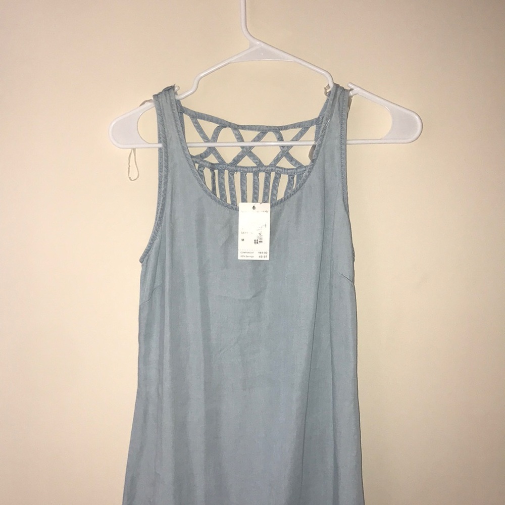 Blue dress